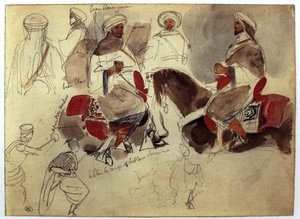 Maroc - Ferdinand Victor Eugene Delacroix